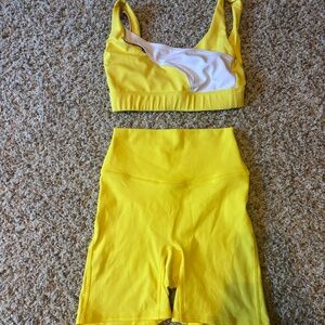 Five dancewear top and bottom set